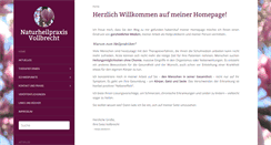 Desktop Screenshot of naturheilpraxis-vollbrecht.de