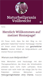 Mobile Screenshot of naturheilpraxis-vollbrecht.de